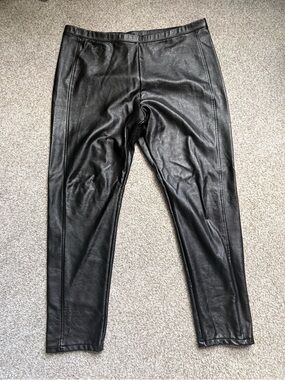 wild fable Black Faux Leather Leggings